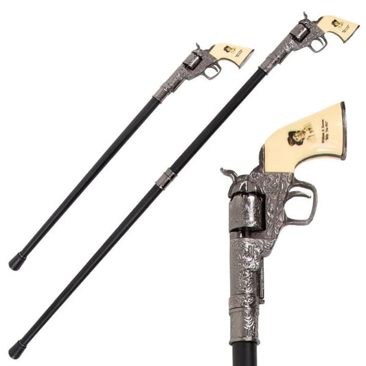 🤠 Vintage Western Walking Cane – Unique Collector Style Walking Stick