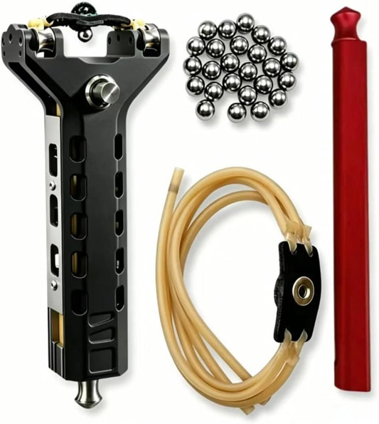 💥Automatic Slingshot with Magazine – Semi‑Auto Mode, Precision Accuracy