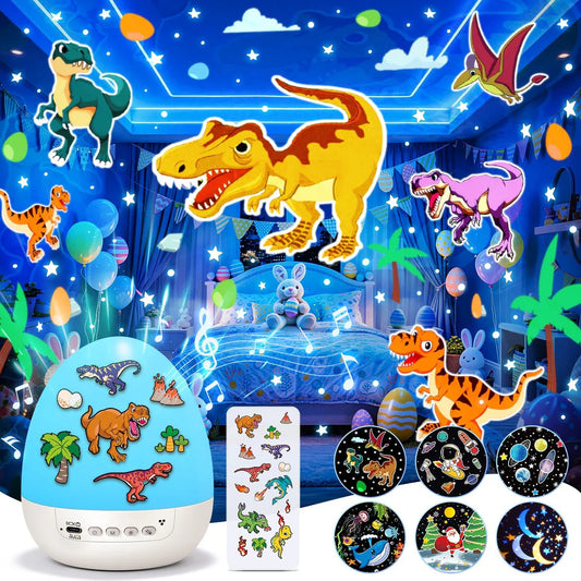 🦖 Dinosaur Egg Night Light Projector