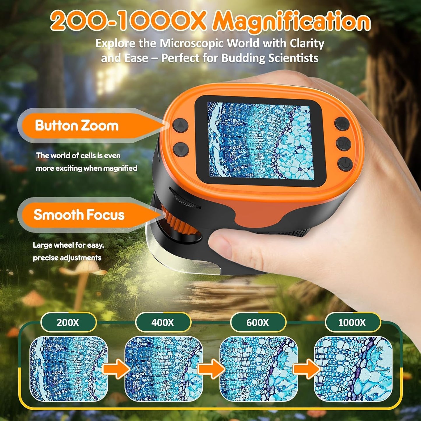 🔬 Kids Digital Microscope