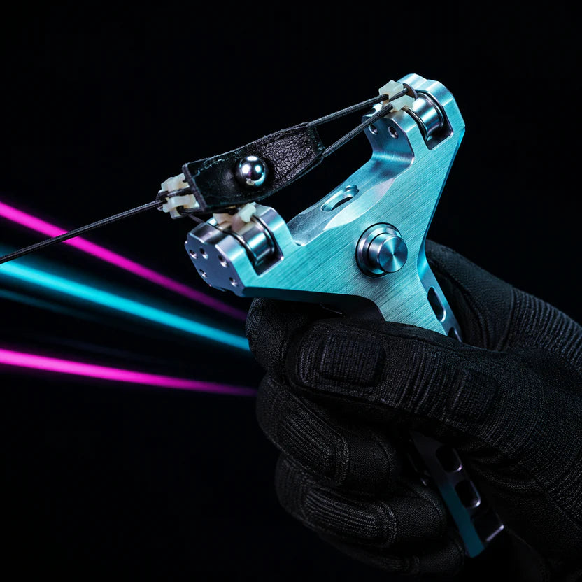 💥Automatic Slingshot with Magazine – Semi‑Auto Mode, Precision Accuracy