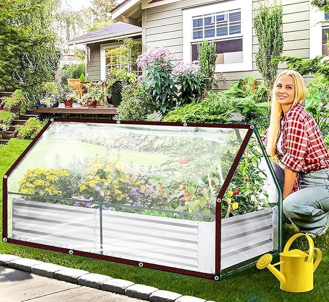 💧 Weatherproof Clear Waterproof Tarp – Protect Your Outdoor Space While Keeping a Clear View