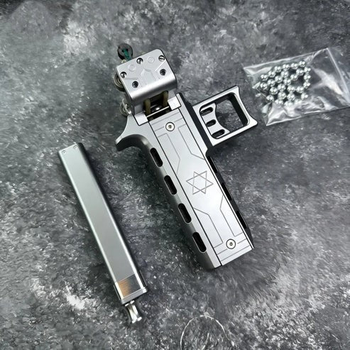 🔥Automatic Slingshot with Magazine with Double Magazine High Precision