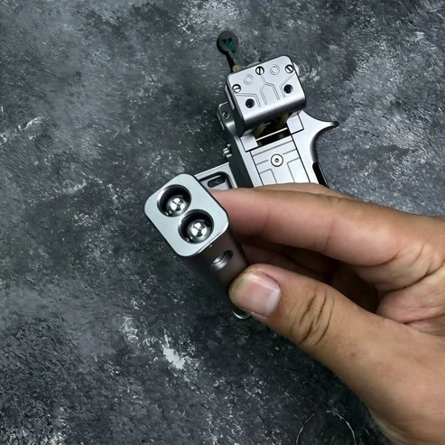 🔥Automatic Slingshot with Magazine with Double Magazine High Precision