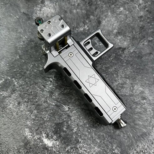 🔥Automatic Slingshot with Magazine with Double Magazine High Precision