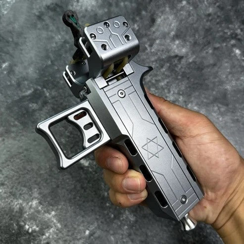 🔥Automatic Slingshot with Magazine with Double Magazine High Precision