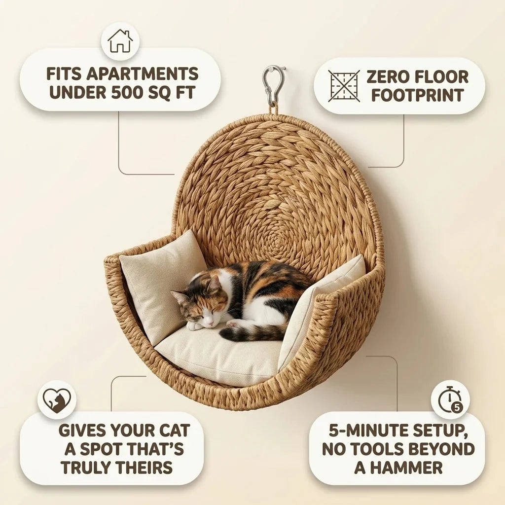 🐾Cozy Cat Bed – A Warm & Comfortable Resting Spot for Your Furry Friend