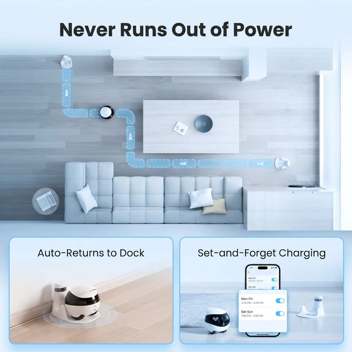 🤖 Smart Companion Robot – Stay Connected with Home, Pets & Family from Anywhere