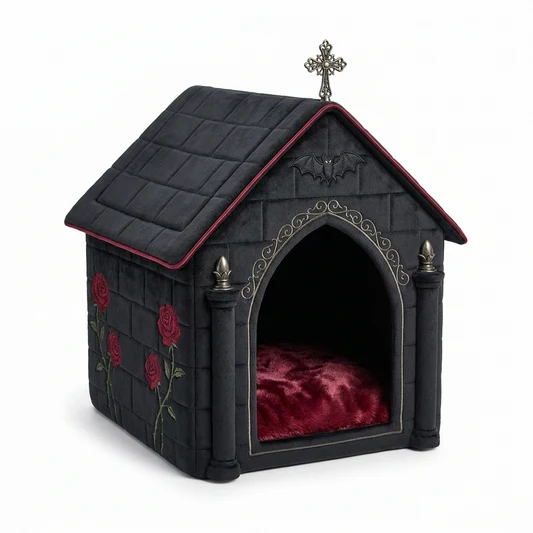 🌙 Crescent Moon Cat Bed – A Cozy Little Moon for Your Cat to Curl Up In