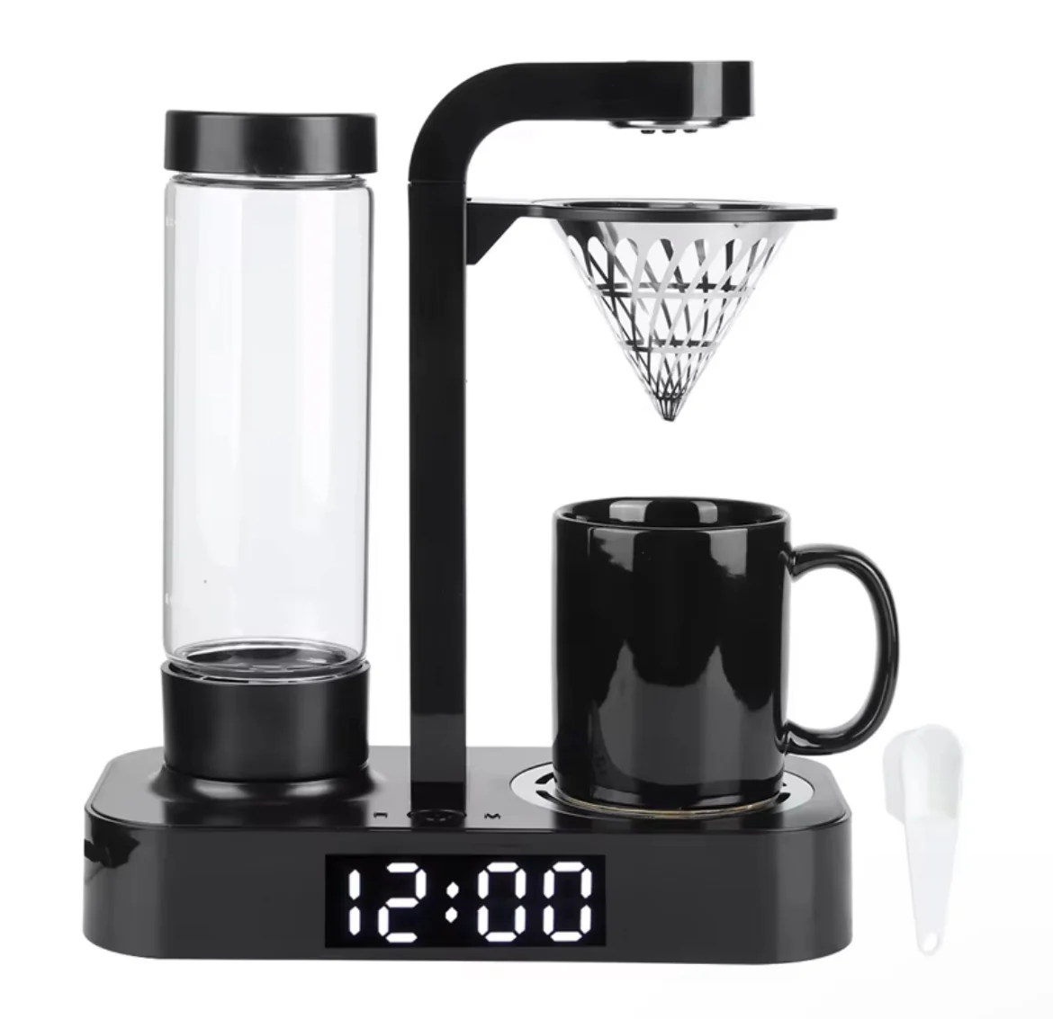 ☕ Programmable Coffee Maker with Digital Timer – Wake Up to Fresh Coffee