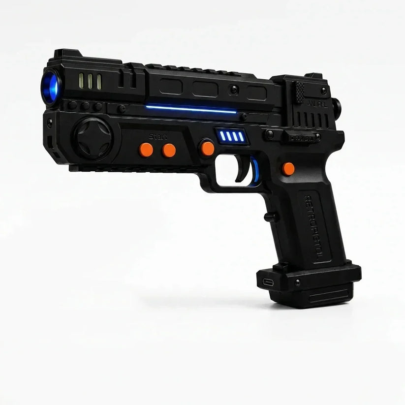 🎯 RetroShooter Arcade Gun – Wireless Light Gun for PC, TV & Projectors