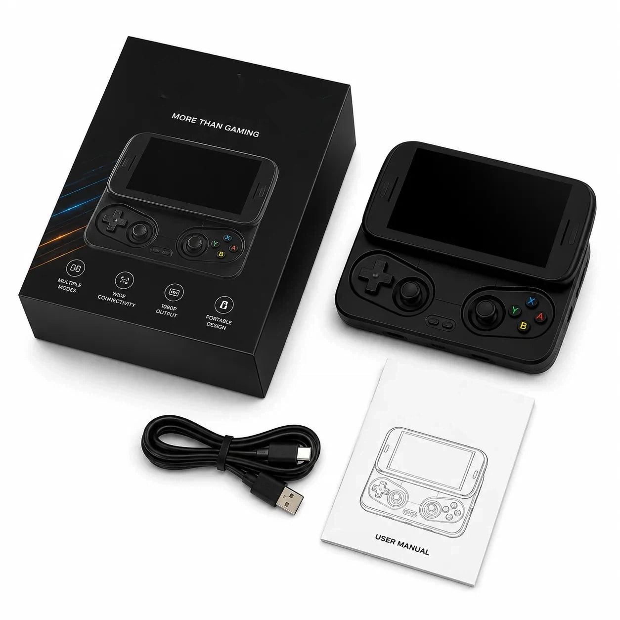 🎮 Retro Arcade Game Controller – 600+ Classic Games, Wireless, Plug & Play
