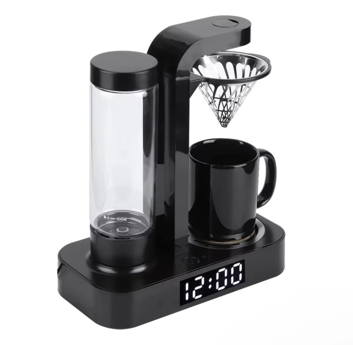 ☕ Programmable Coffee Maker with Digital Timer – Wake Up to Fresh Coffee
